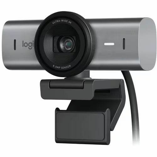 Cámara Web Logitech Master 8.5 Mp 60fps USB 3.0 Typo C 4K 3840 x 2160 Vídeo Auto-foco 90°