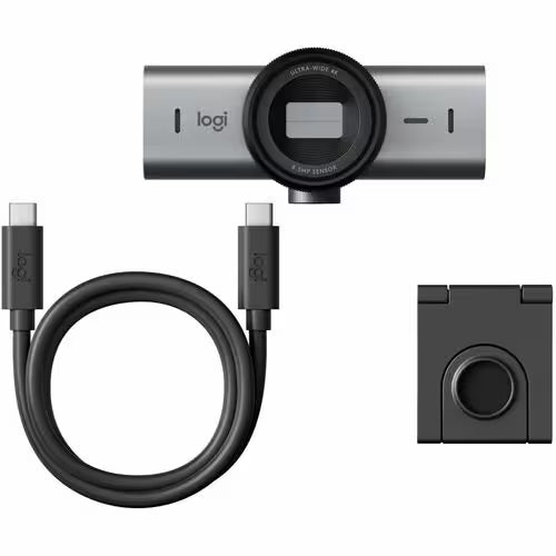 Cámara Web Logitech Master 8.5 Mp 60fps USB 3.0 Typo C 4K 3840 x 2160 Vídeo Auto-foco 90°