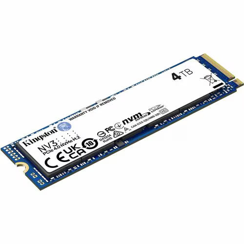 Unidad de estado sólido Kingston NV3 M.2 2280 Interno 4TB PCI Express NVMe