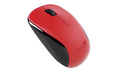Mouse Nx-7000 Rojo Inalámbrico