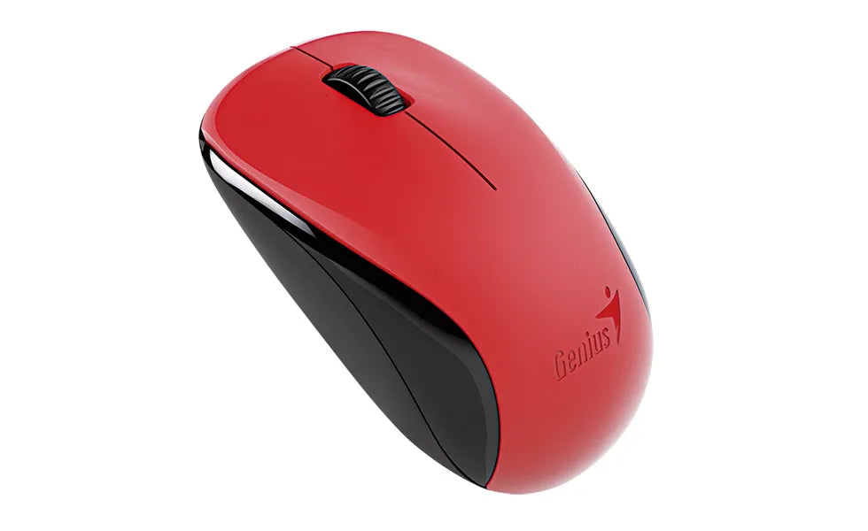 Mouse Nx-7000 Rojo Inalámbrico