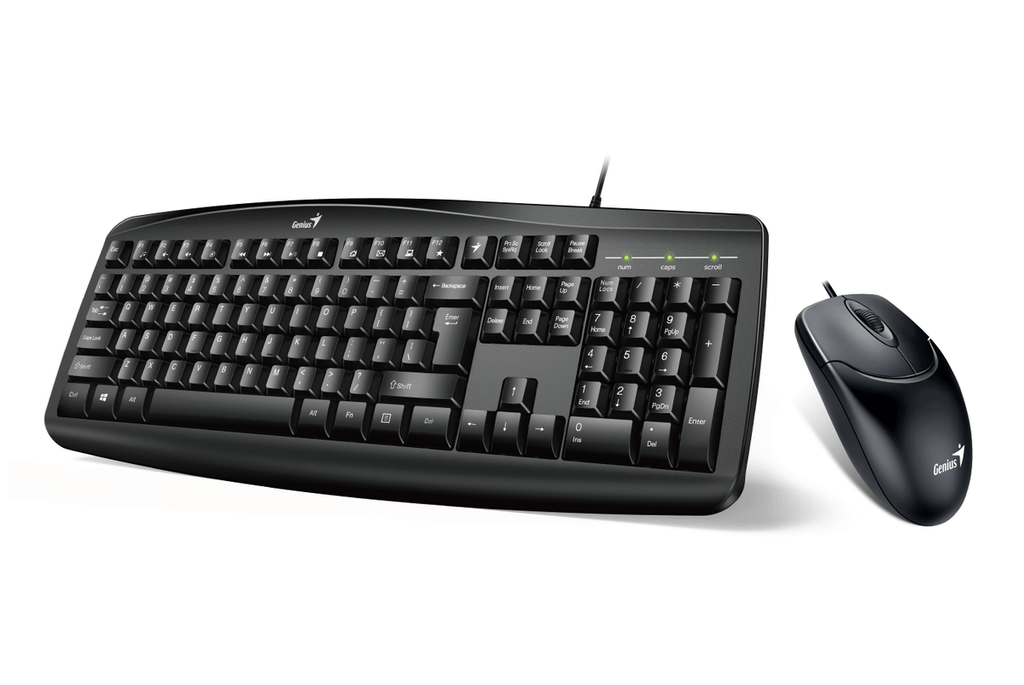 Combo Ratón y teclado Genius Km200 Alámbrico