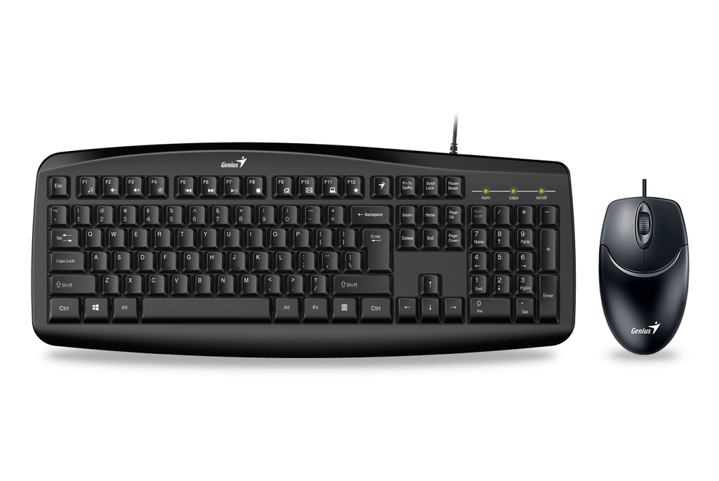 Combo Ratón y teclado Genius Km200 Alámbrico