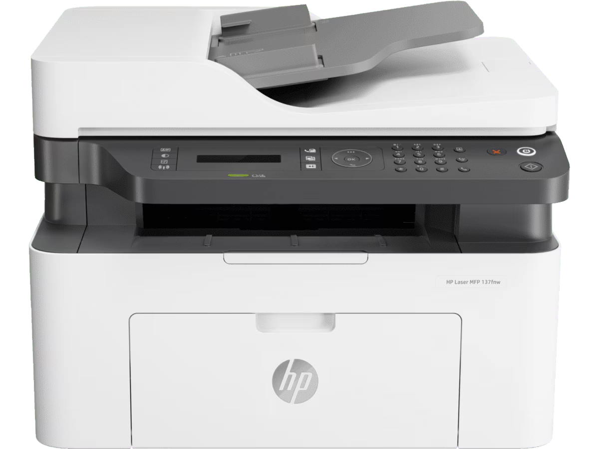 Impresora Multifunción monocromática HP Laser 137fnw