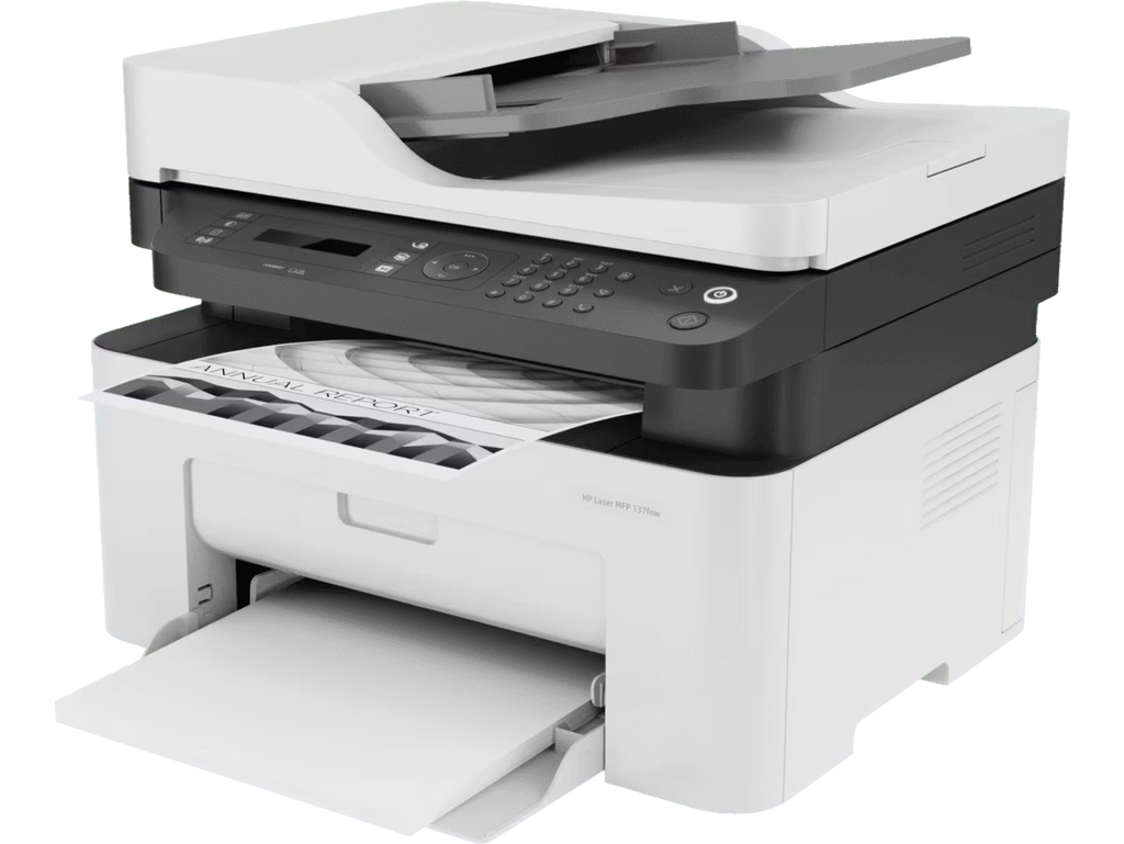 Impresora Multifunción monocromática HP Laser 137fnw