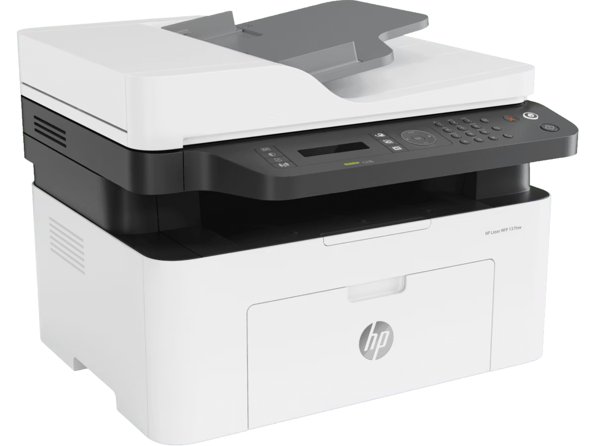 Impresora Multifunción monocromática HP Laser 137fnw