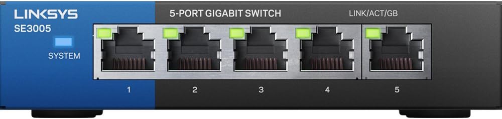 Switch Linksys 5 Puertos Gigabit