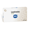 Levotiroxina 75 mcg MK Caja x 30 Tabletas