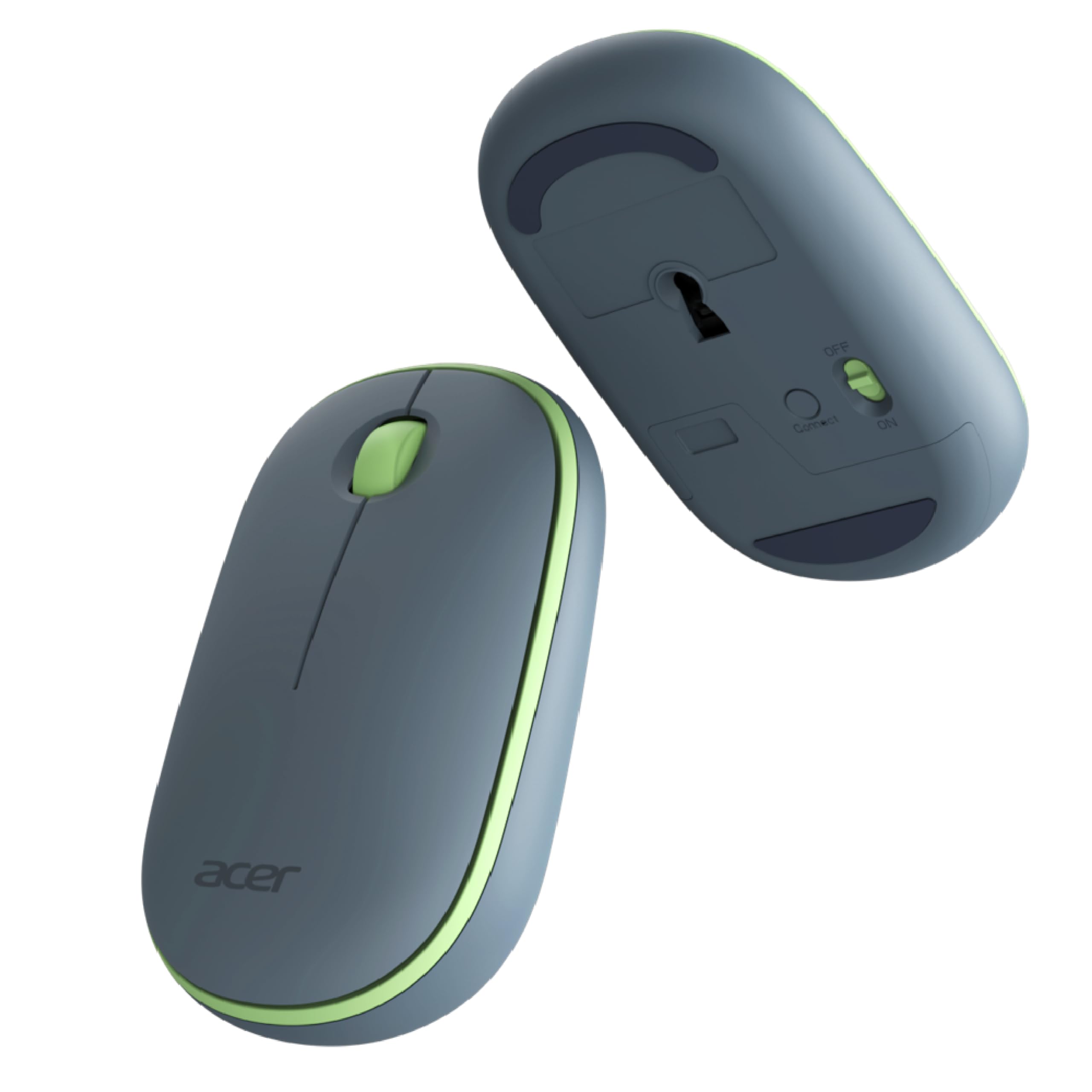 Mouse Inalámbrico Acer Bubble 1600 Dpi