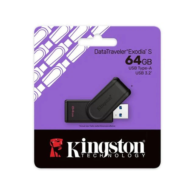 Memoria USB Kingston 3.2 64GB Exodia S