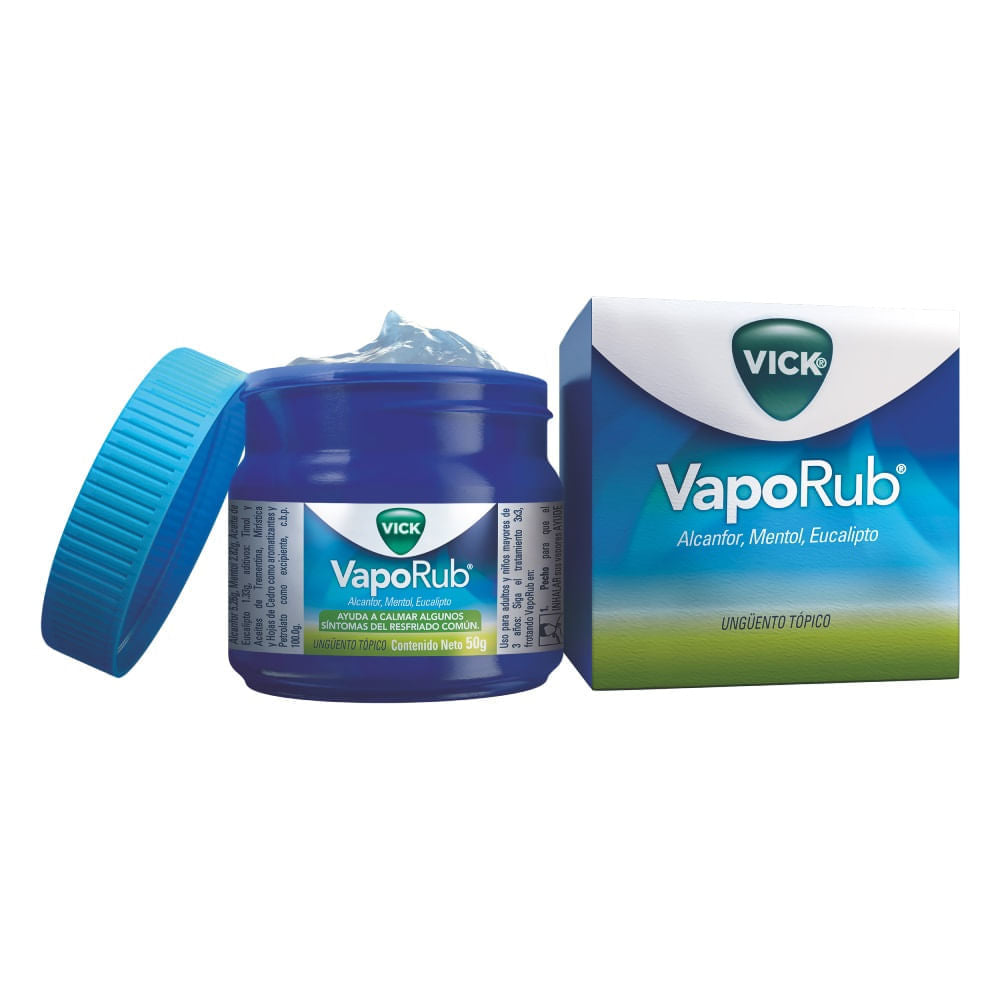 Vick Vaporub Unguento Topico Frasco X 50G