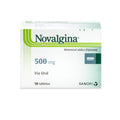 Novalgina Metamizol Sódico Dipirona 500 mg Sanofi Caja x 50 Tabletas