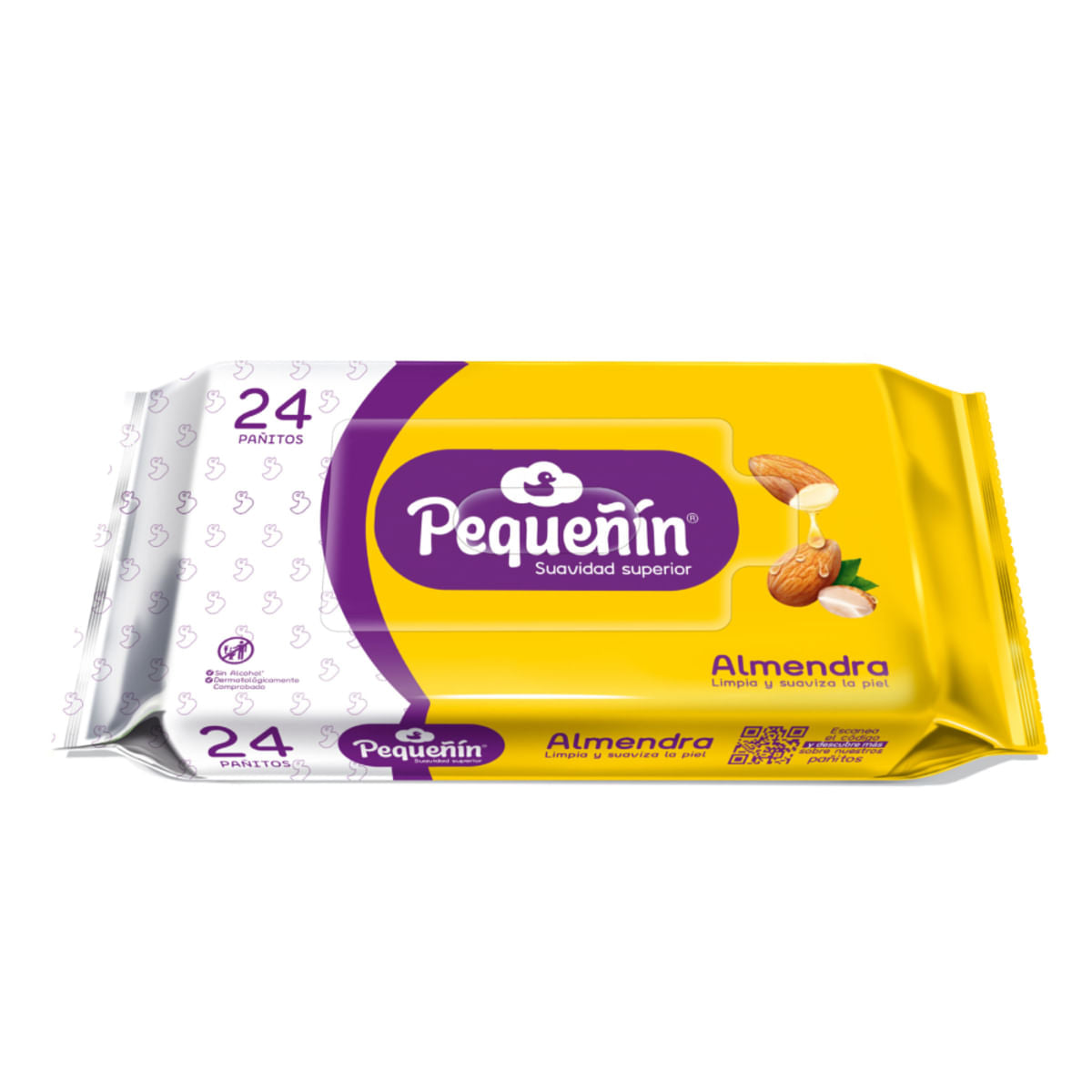Pañitos Húmedos Pequeñín Almendra x 24 Rese