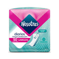 Protectores Diarios Nosotras Largos Paquete x 50 und