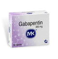 Gabapentin 300 mg MK Caja x 30 Cápsulas