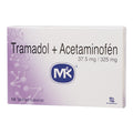 Tramadol + Acetaminofén MK 37.5mg/325mg Caja x 10 Tabletas