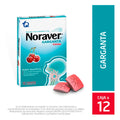 Noraver Garganta Cereza Benzocaina + Cetilpiridinio 10mg/1.4mg Tecnoquímicas Caja x 12 Tabletas
