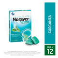 Noraver Garganta Menta Benzocain + Cetilpiridinio 10mg/1.4mg Tecnoquímicas Caja x 12 Tabletas