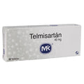 TELMISARTÁN MK 40MG TABLETA CAJA X30TAB.