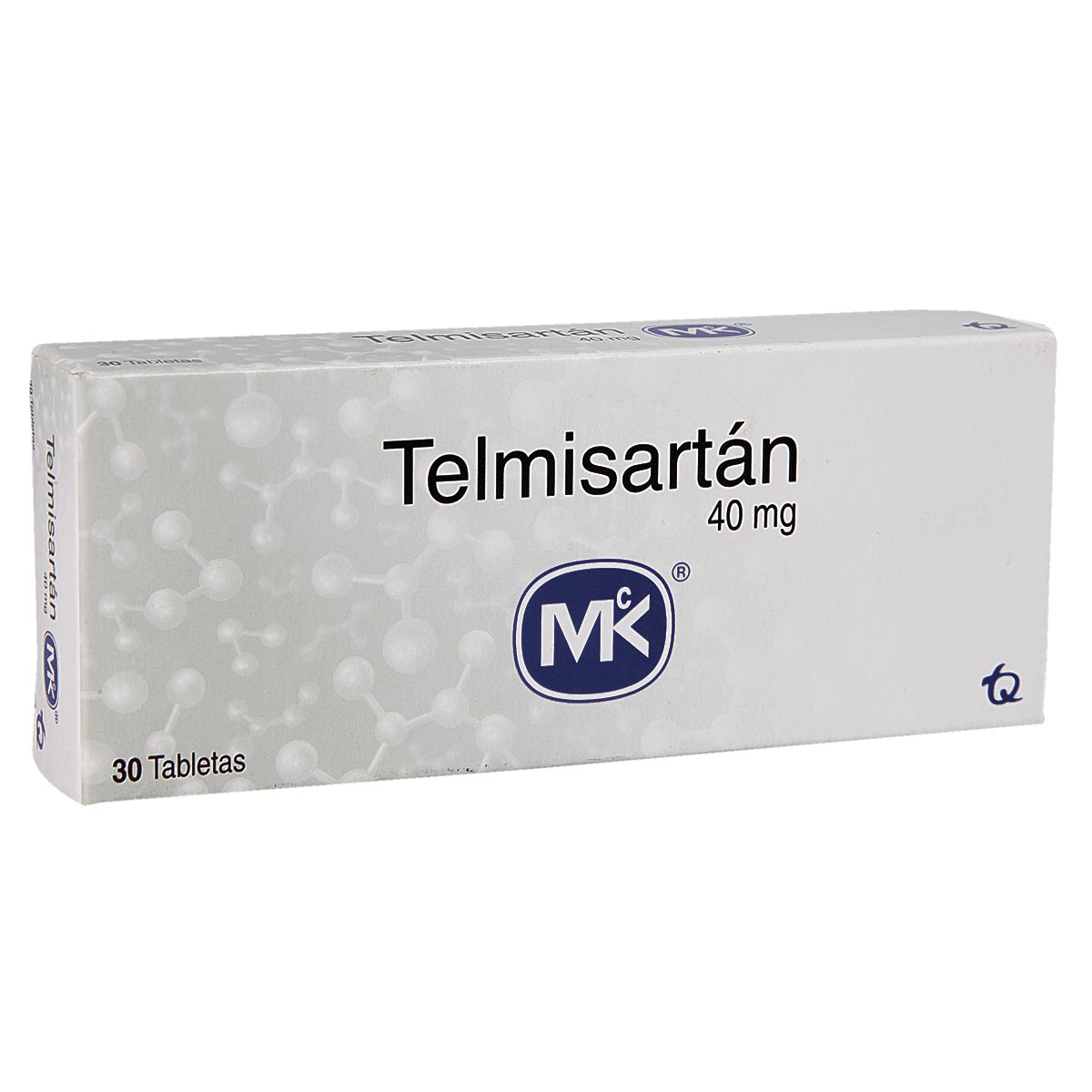TELMISARTÁN MK 40MG TABLETA CAJA X30TAB.