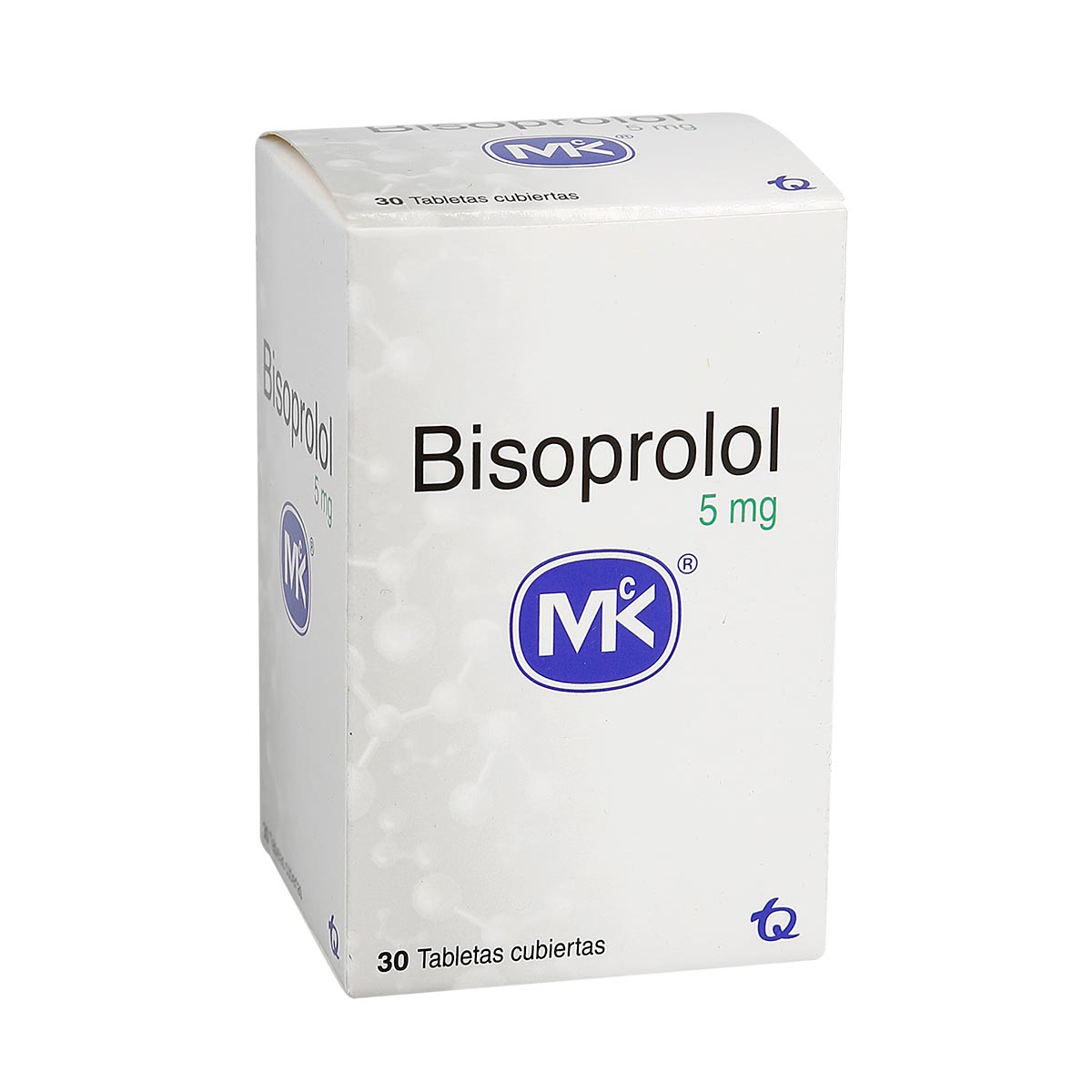 Bisoprolol MK 5 mg Caja x 30 Tabletas