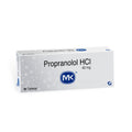 Propranolol HCI 40 mg MK Caja x 30 Tabletas