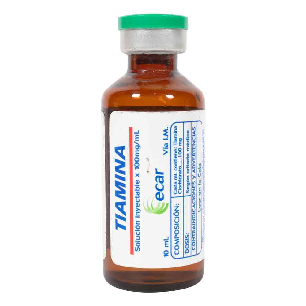 TIAMINA INYECTABLE (ECAR) SKU33778