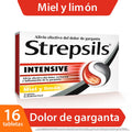 Strepsils Intensive Miel y Limón Flurbiprofeno 8,75 mg RB Health Caja x 16 Tabletas