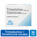 Trimebutina + Simeticona Colmed 200mg/120mg Caja x 30 Tabletas