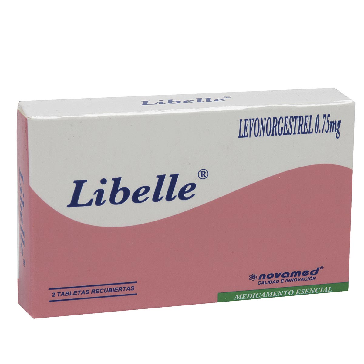 Libelle Levonorgestrel 0.75mg Novamed Caja x 2 tabletas