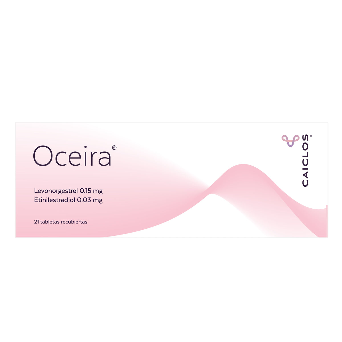 Oceira Levonorgestrel + Etinilestradiol Caiclos 0.15mg/0.03mg Caja x 21 Tabletas