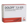 Doloff Bitartrato de Hidrocodona + Acetaminofén 7.5 /325mg Legrand Caja x 30 Cápsulas
