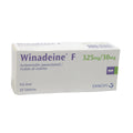 Acetaminofen + Codeina 325mg/30mg Winadeine F Eurofarma Caja x 30 Tabletas
