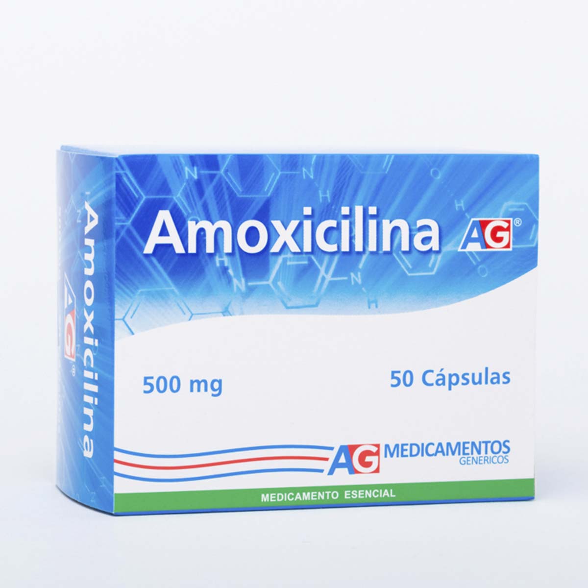 Amoxicilina 500 mg AG Caja x 50 Cápsulas