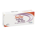 Sulfato De Zinc Sulzinc 20 mg Caja x 30 Tabletas
