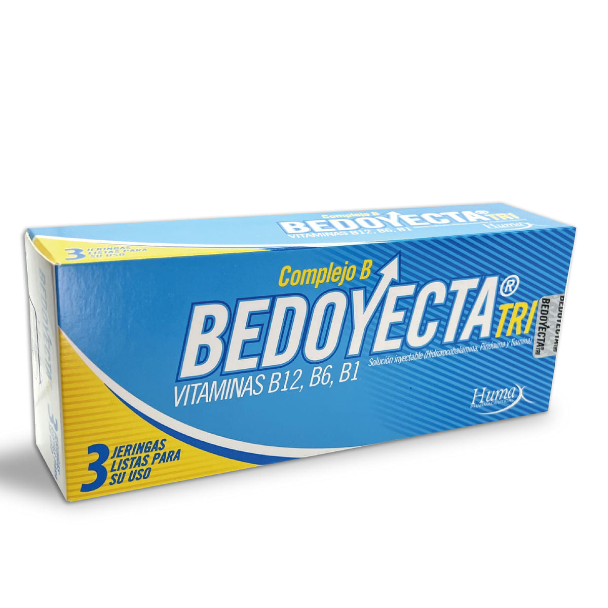 Bedoyecta Tri Complejo B Humax Caja x 3 Ampollas
