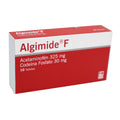 Algimide F Acetaminofén + Codeína Fosfato 325mg/30mg Siegfried Caja x 10 Tabletas