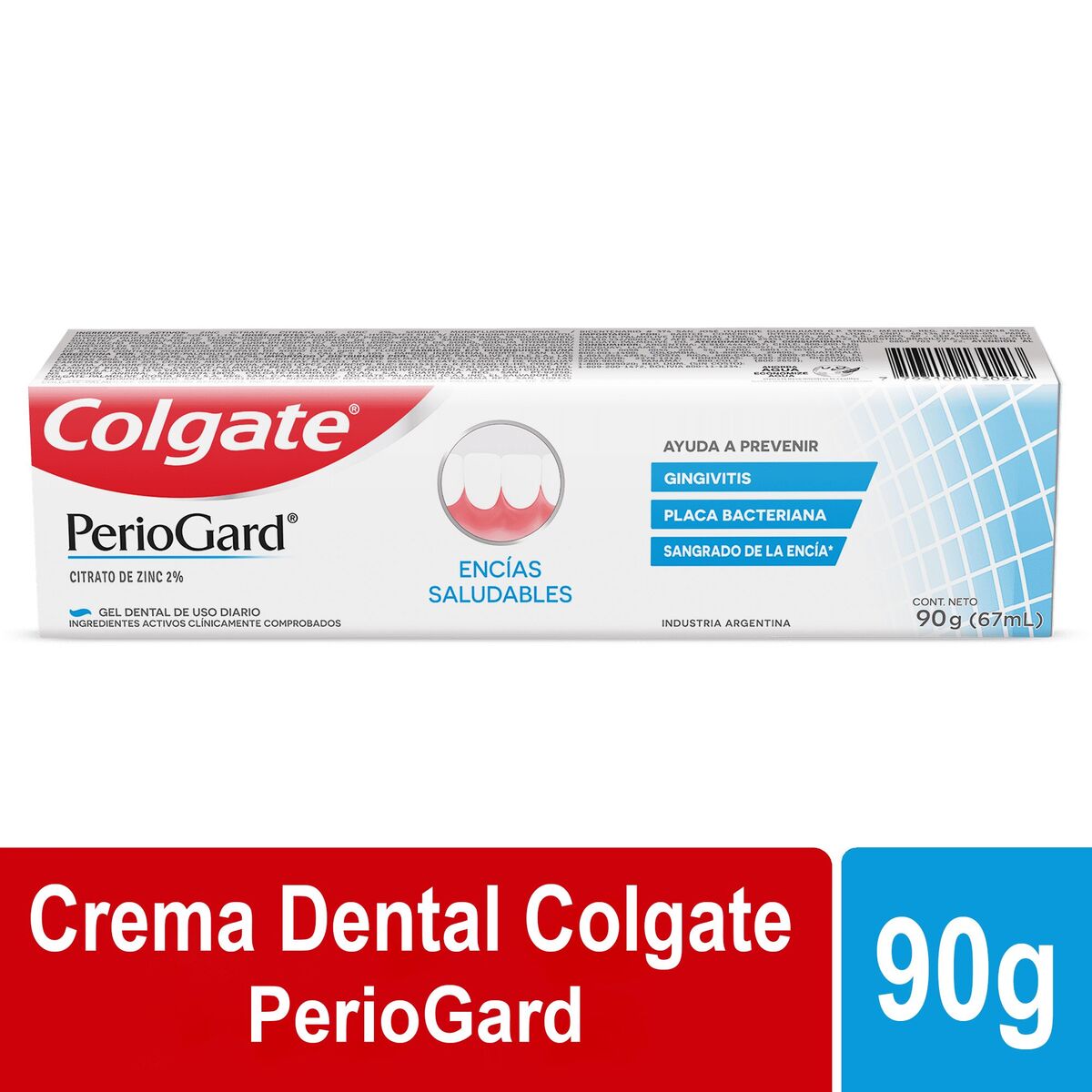 Crema Dental Colgate Periogard Encías Saludables Caja x 90 gr