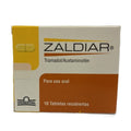 Zaldiar Tramadol + Acetaminofén 37.5mg/325mg Grunenthal Caja x 10 Tabletas