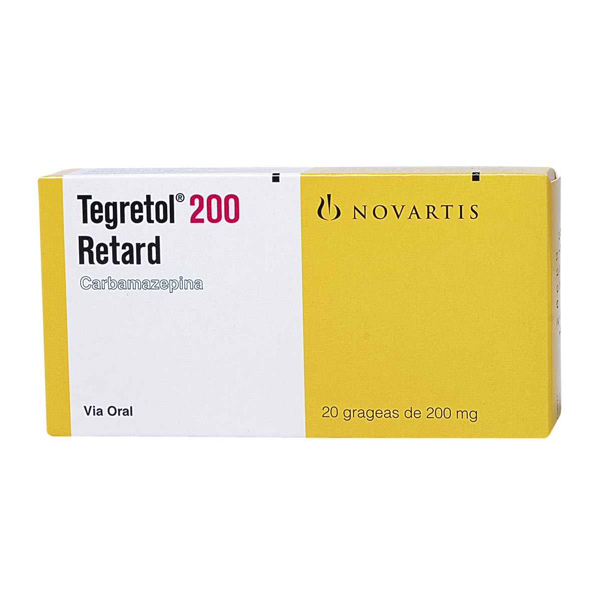 Tegretol Retard 200 mg Caja x 20 Grageas
