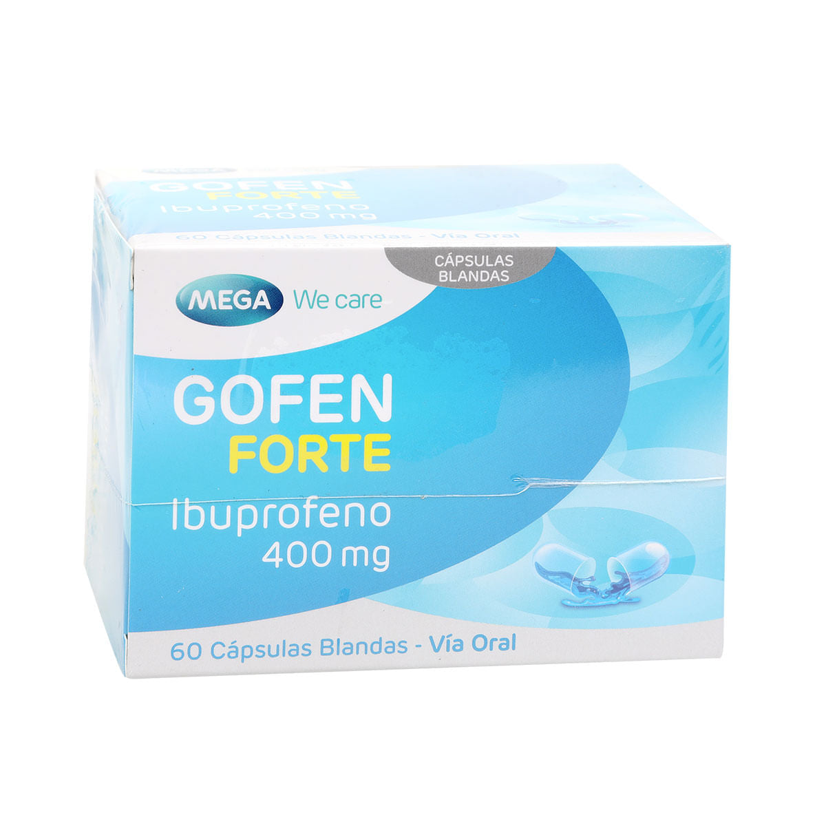 Gofen Forte 400mg Cápsula Blanda