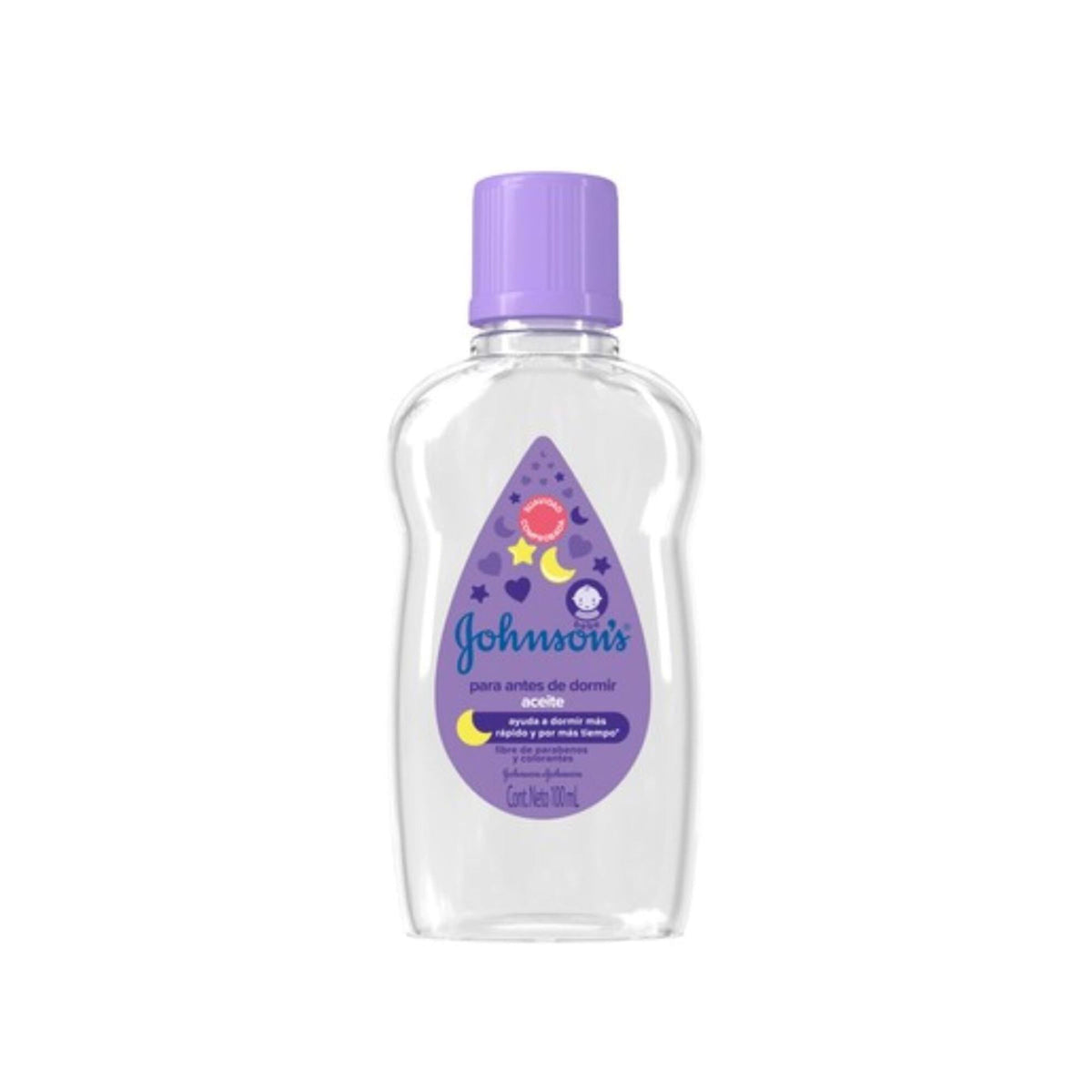 Aceite Johnson’s Baby Para Antes De Dormir Escencias Natural Calm Frasco x 100 ml