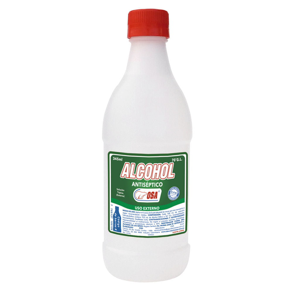 ALCOHOL ANTISEPTICO OSA SKU144580