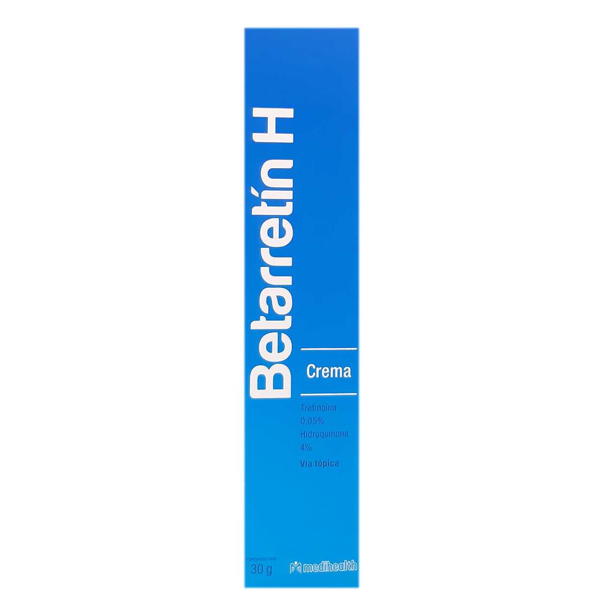 Betarretin H 4% Crema Tubo x30g. MEDIHEALTH Tretinoína Hidroquinona