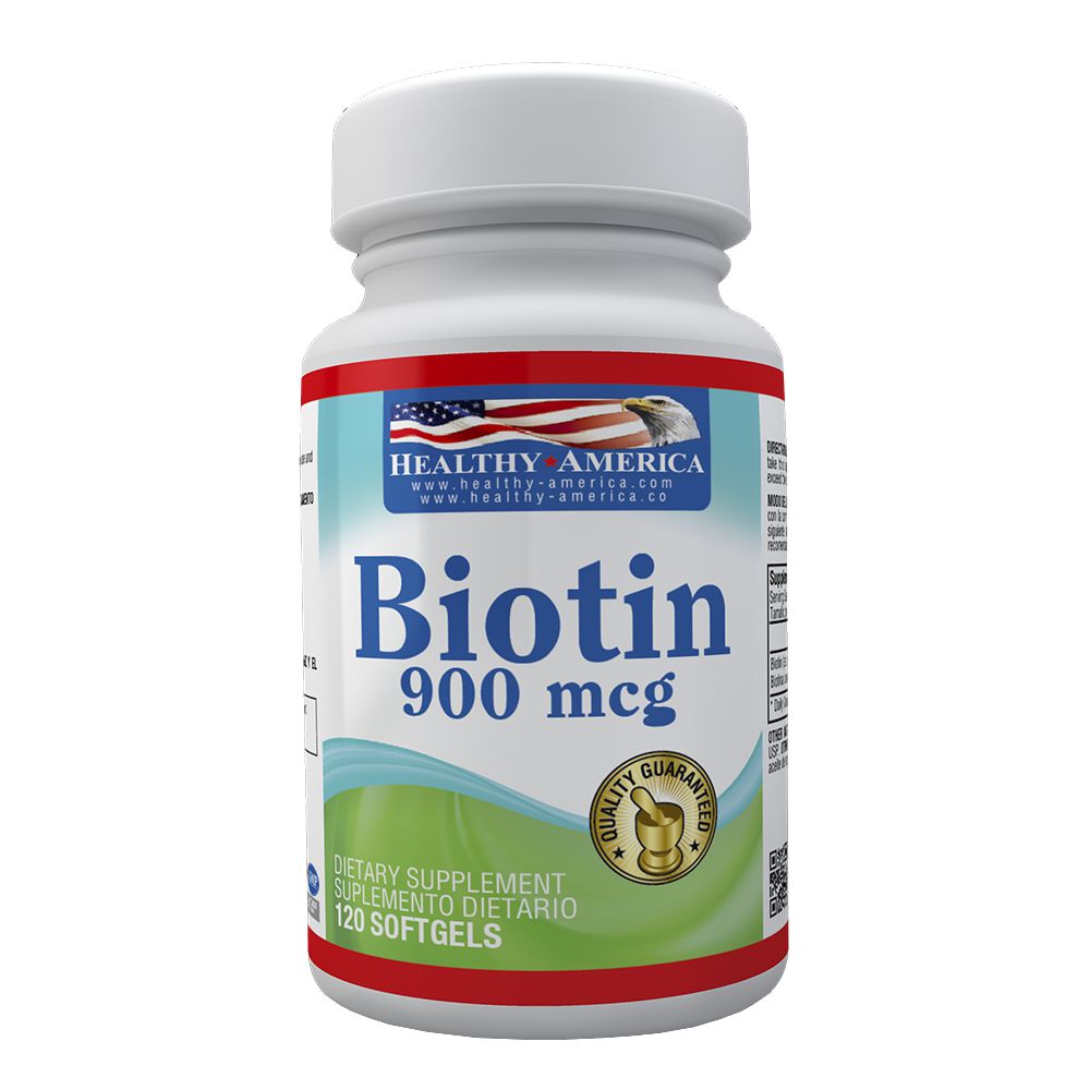 Biotin 900 Mcg Cápsula Blanda