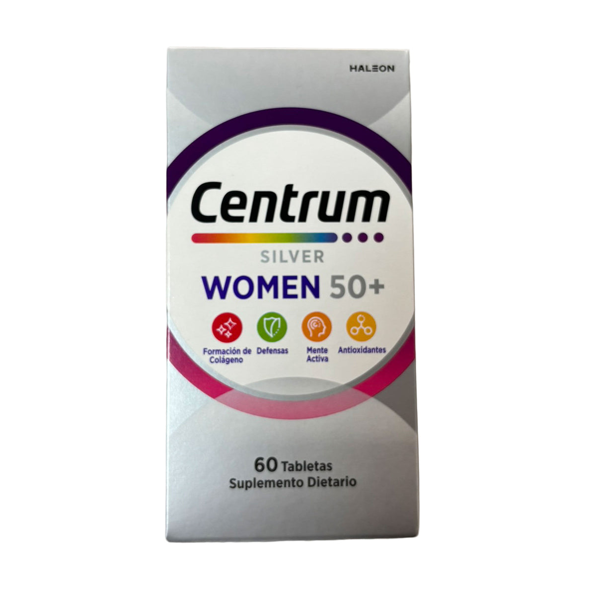 Centrum Silver Women, Multivitamínico mujeres mayores de 50 años X 60 tabs​