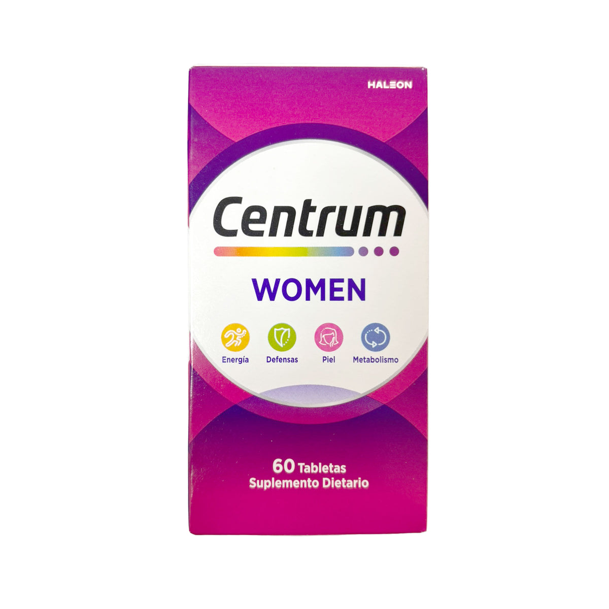 Centrum Women Multivitamínico, mujeres entre 18 y 49 años X 60 tabs