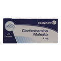 CLORFENIRAMINA 4 MG (COASPHARMA) SKU12348