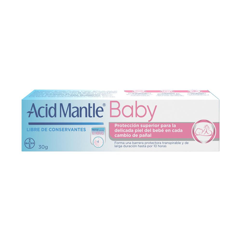Crema Acid Mantle Baby Para Irritaciones Del Pañal x 30 gr