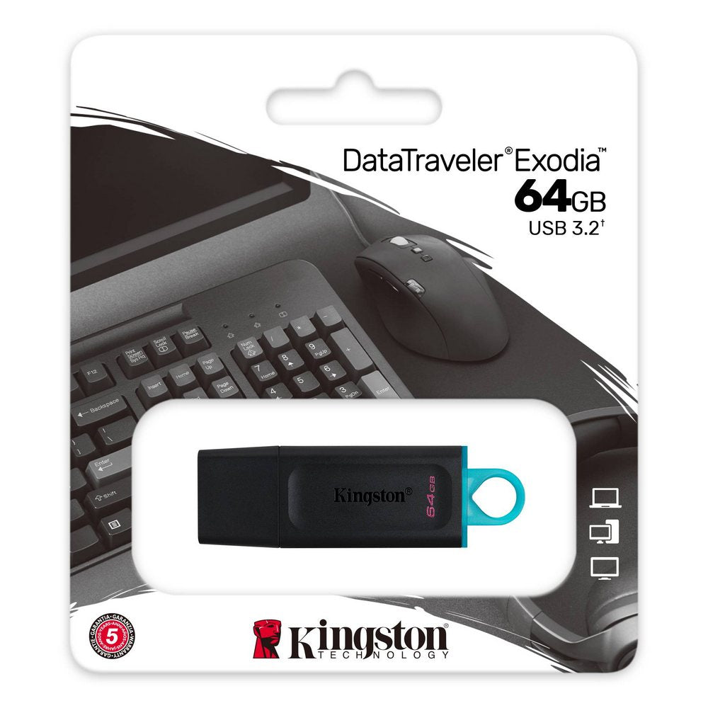Memoria Usb Kingston 64GB 3.2 Gen 1 DataTraveler Exodia
